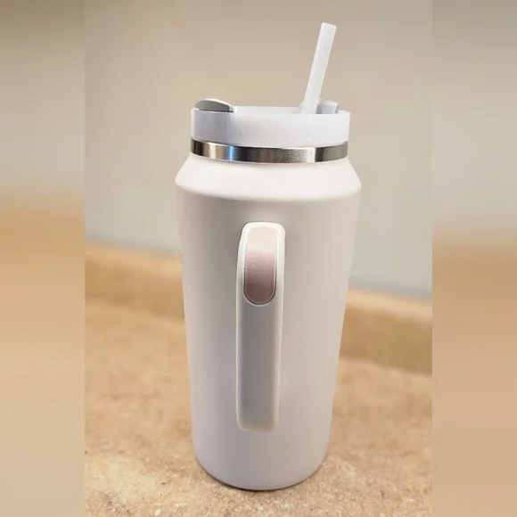 Stanley Pink Travel Mug 60oz - Picture 2 of 4